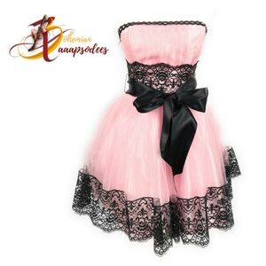 Jessica McClintock II Pink Formal Dress Size 5 Jrs